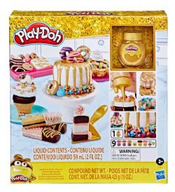 PLAY-DOH PÂTE À MODELER -  GOLD COLLECTION ENSEMBLE DE JEU BOULANGER ÉTOILE DORÉE